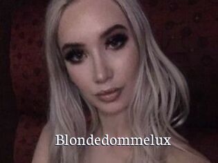 Blondedommelux