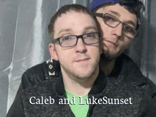 Caleb_and_LukeSunset