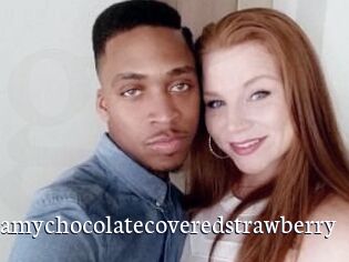 Creamychocolatecoveredstrawberry