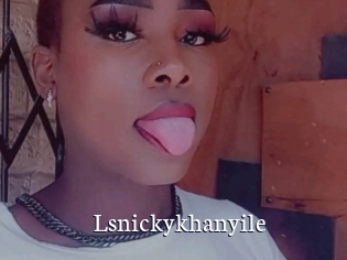 Lsnickykhanyile