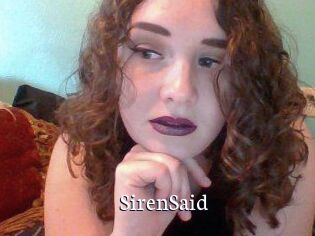 SirenSaid