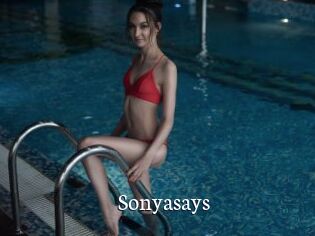 Sonyasays